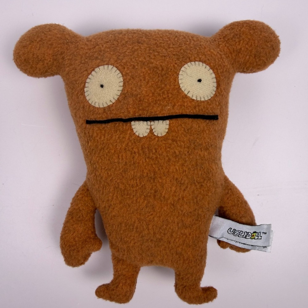 Uglydoll Ox Vintage 2005 Plush Kids Designer Toy Brown Polyester